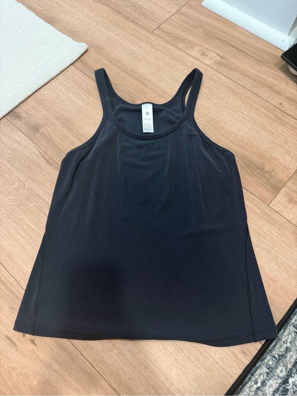 lululemon athletica Black Racerback Tank Top